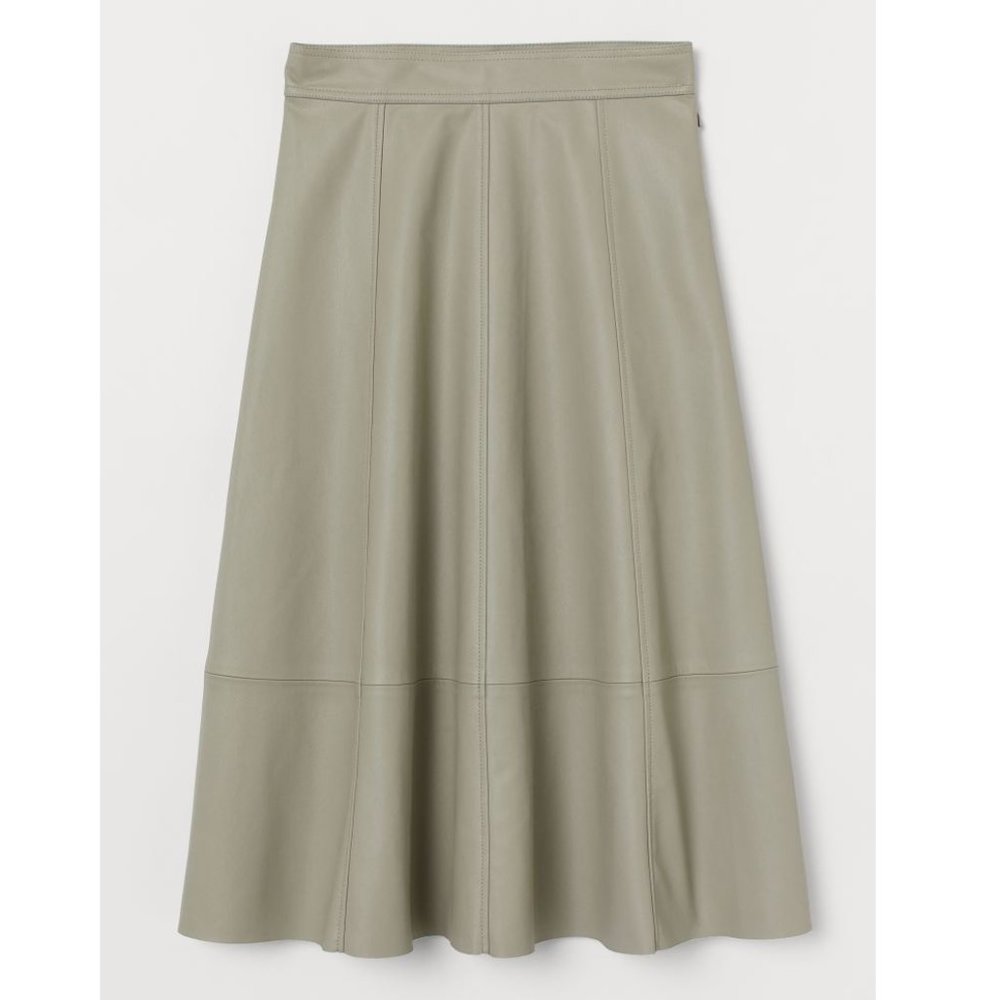 NWT H&M Faux Leather Skirt